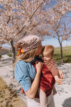 Load image into Gallery viewer, Bordeaux Velvet Baby Carrier
